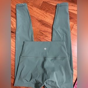 Teal lululemon wonder trains